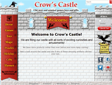 Tablet Screenshot of crowscastle.com